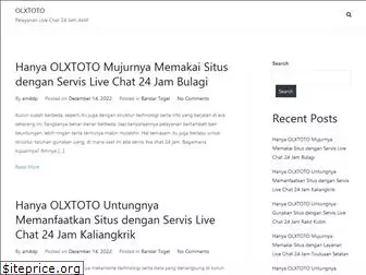 Hanya OLXTOTO Mujurnya Memakai Situs dengan Servis Live Chat 24 Jam Bulagi