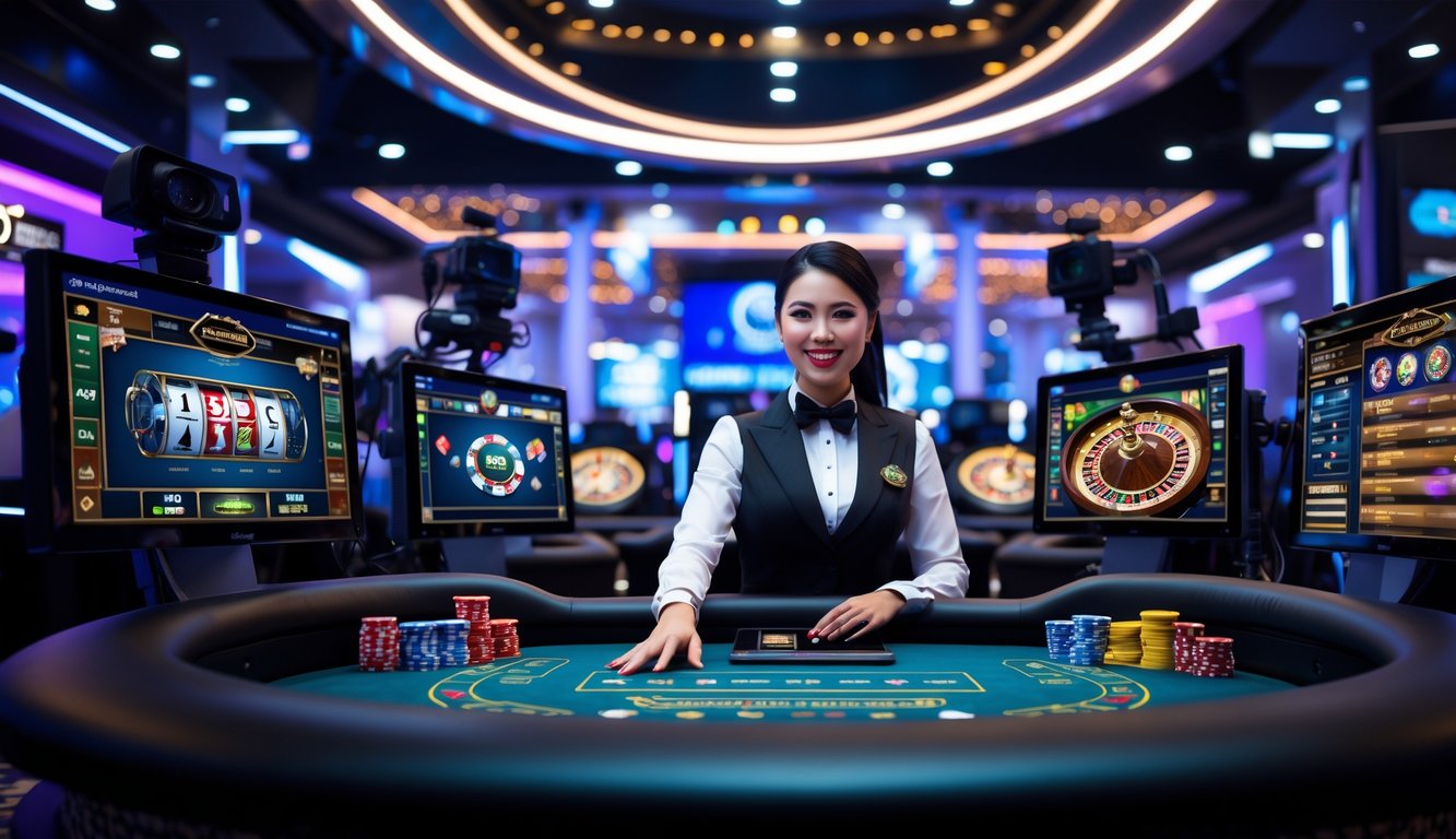 Pusat Live Games Casino Berbasis Dealer Interaktif: Hiburan Seru dan Real Time